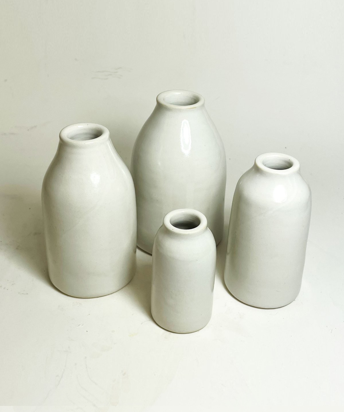 4 sizes of wedding vases artistic lightbox display