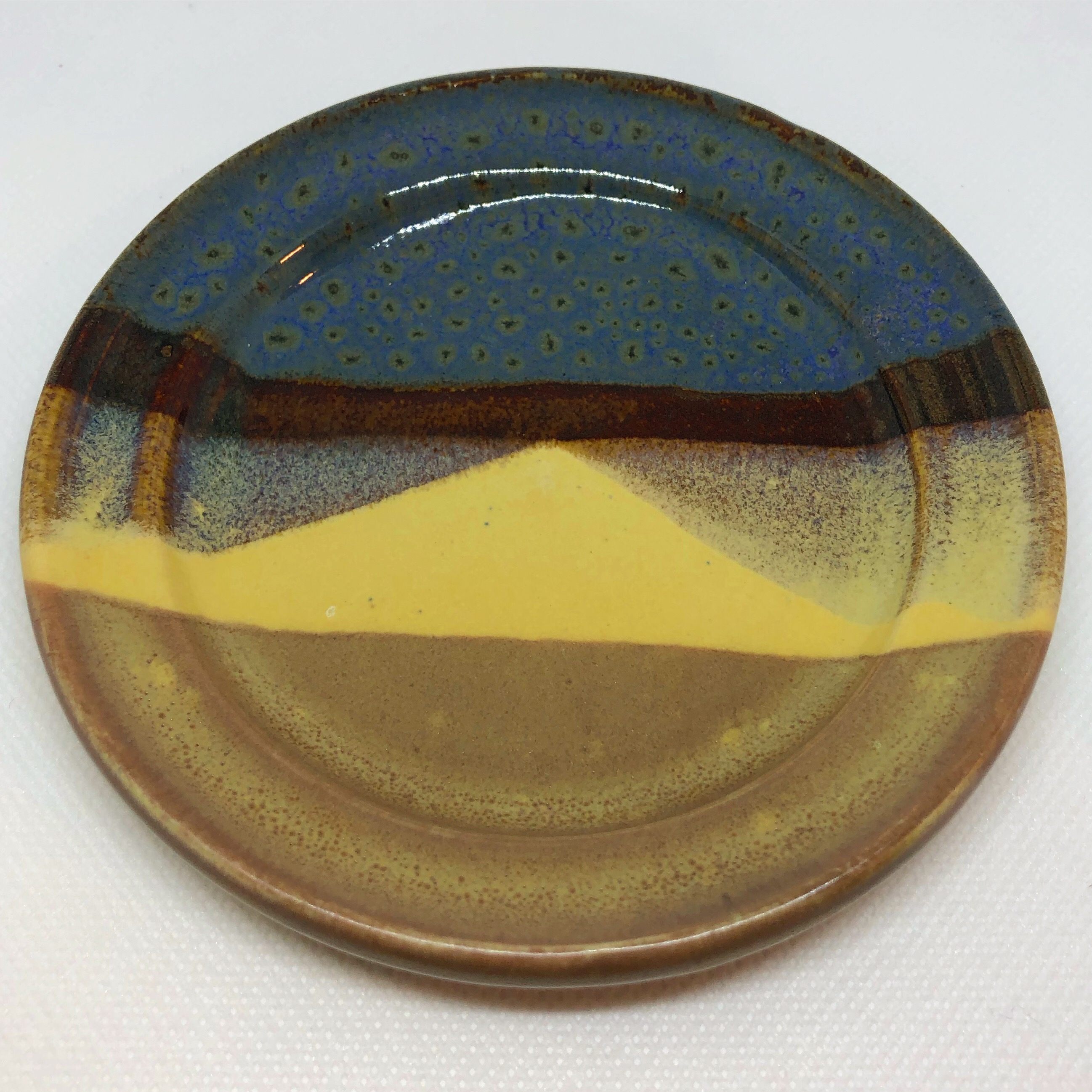 Pyramid Glaze Plate
